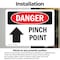 Signmission Safety Culture Sign, 5 in Width, Vinyl Decal, Rectangle OS-2PACK-DS-D-35-L-1719 - alternate 5